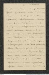 Nachlass Franz Steindachner, Brief von Höhnel an Franz Steindachner (23.07.1905), Inv.Nr. 230.01, Seite 5